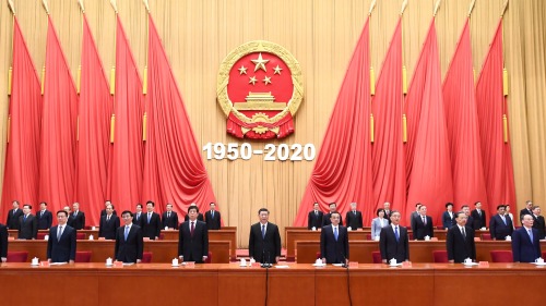 中國無懼霸權威脅 堅決捍衞國家利益 中國無懼霸權威脅 堅決捍衞國家利益