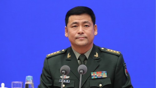 國防部:民進黨當局妄圖挾洋自重註定自取滅亡 國防部:民進黨當局妄圖挾洋自重註定自取滅亡