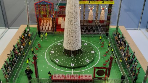 港特產「微型藝術展」走進上海 港特產「微型藝術展」走進上海