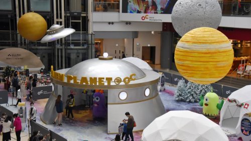 奧海城辦「外星星球」聖誕派對 奧海城辦「外星星球」聖誕派對