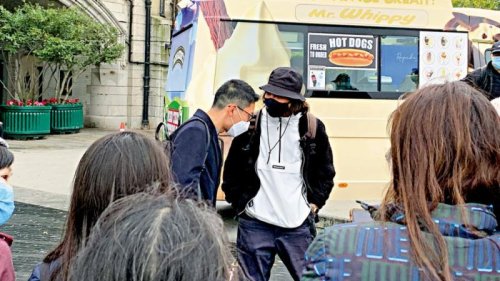 羅冠聰扮風光 陳家駒眾籌「乞錢」 羅冠聰扮風光 陳家駒眾籌「乞錢」