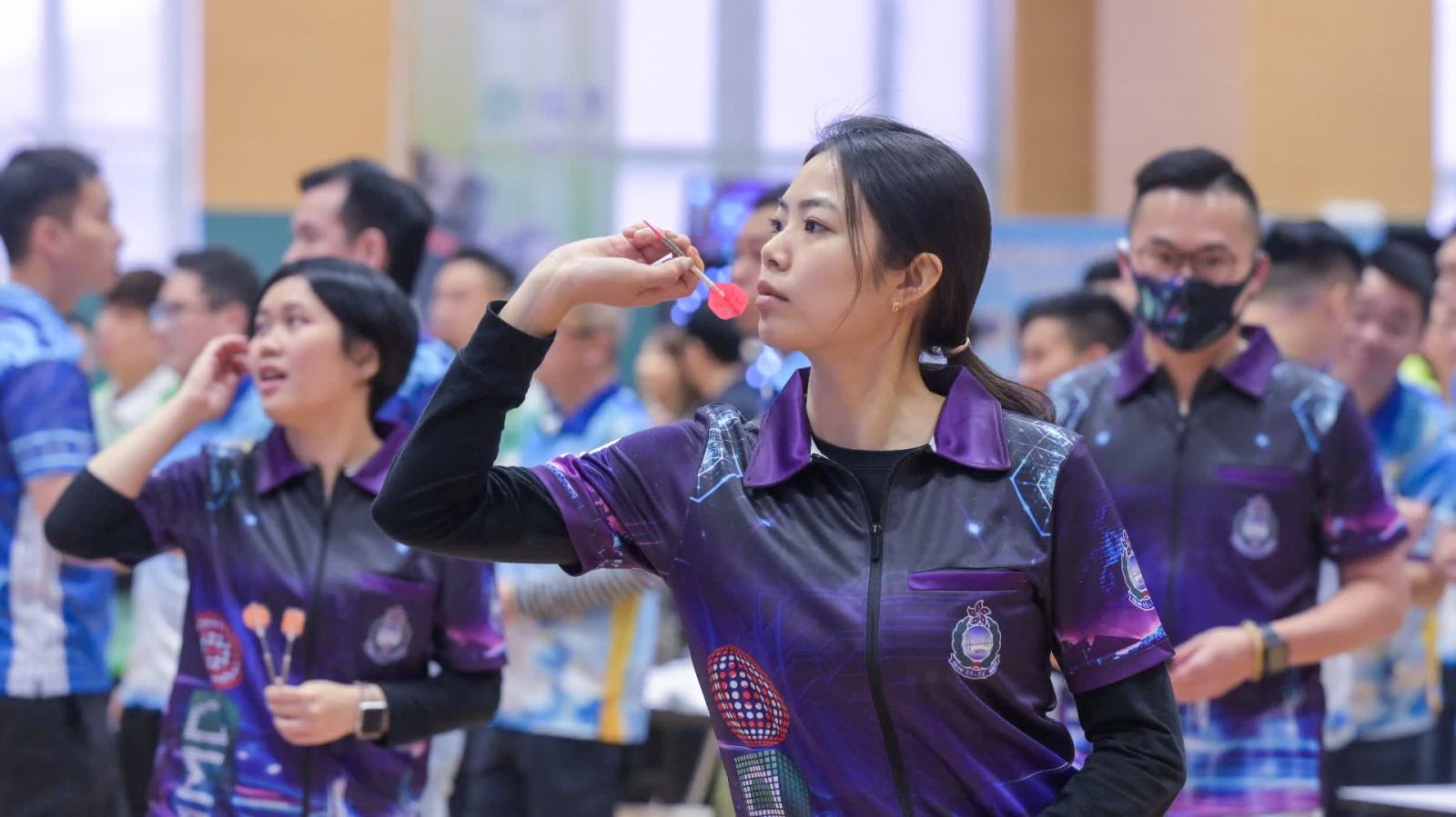 「香港紀律部門飛鏢聯賽2023啟動禮」在香港舉行