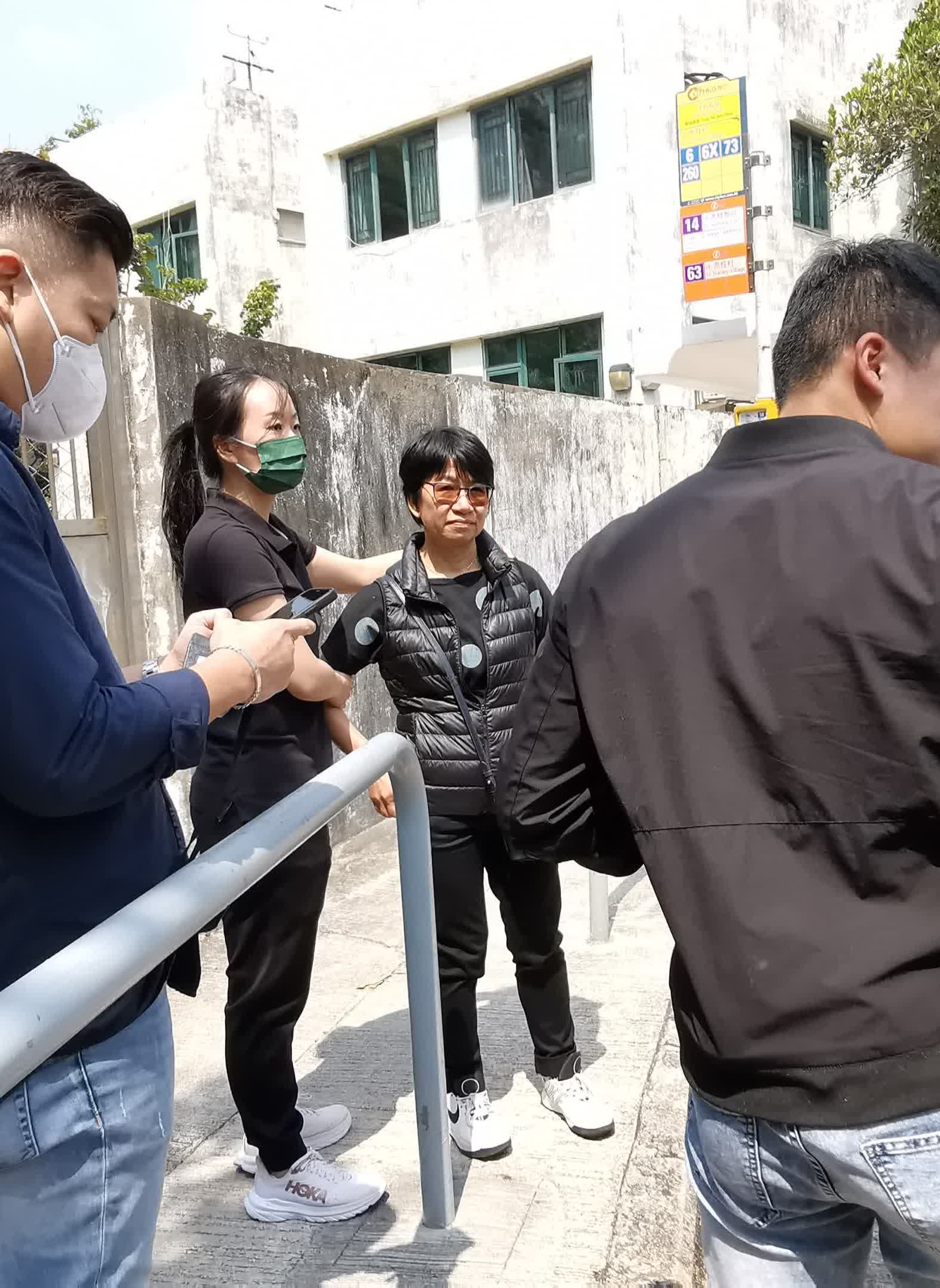前「職工盟」秘書長李卓人妻子鄧燕娥被捕