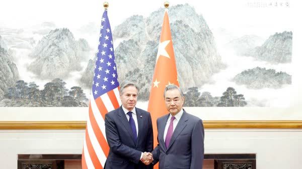 王毅同美國國務卿布林肯舉行會談　強調台灣問題是中美關係第一條不可逾越的紅線