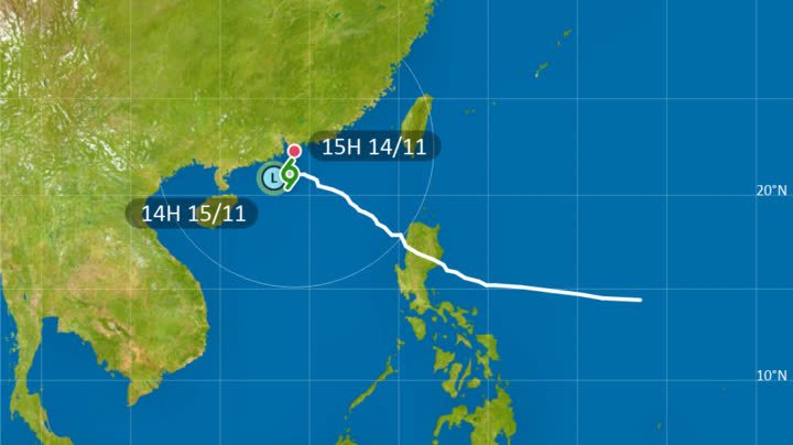 颱風(fēng)桃芝｜天文臺(tái)：今晚大部分時(shí)間維持3號(hào)風(fēng)球