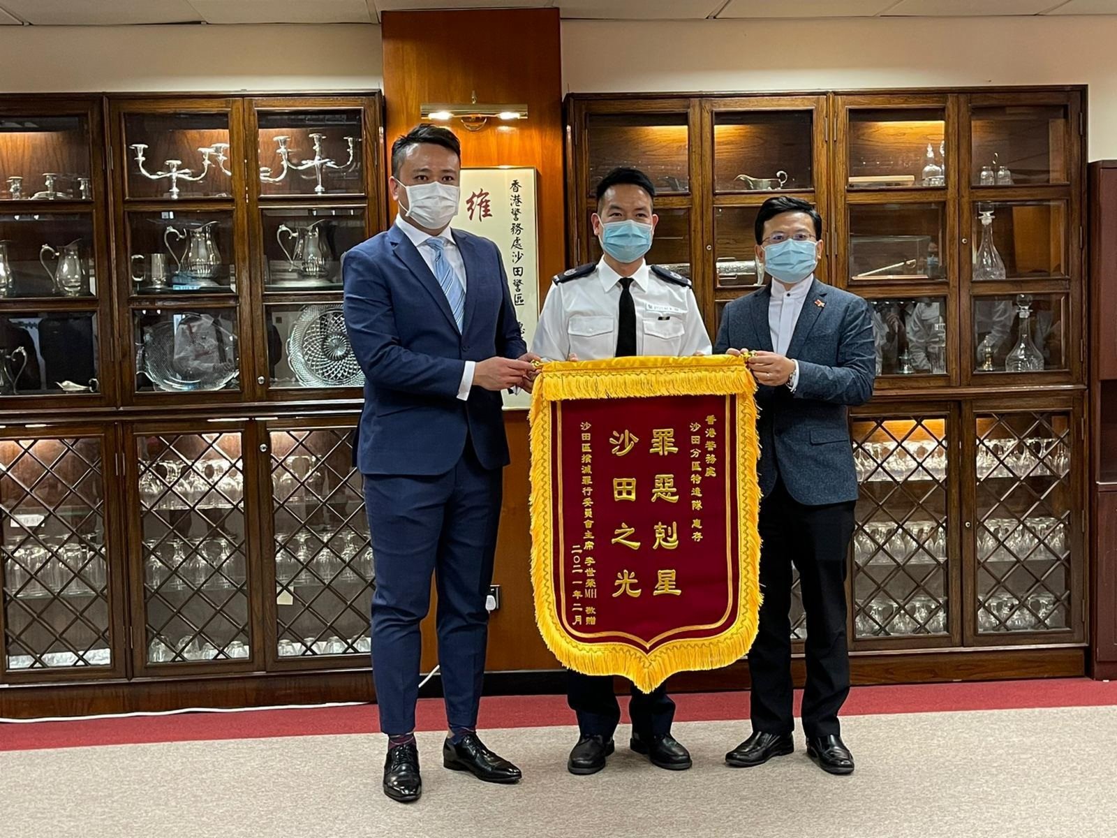 民建聯沙田支部慰問沙田警區- 香港- 香港文匯網