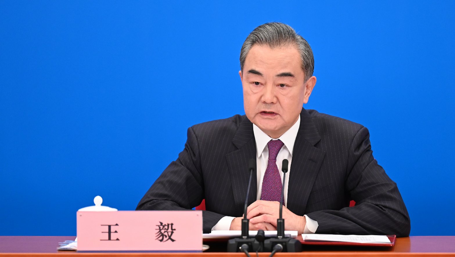 王毅:中國政府在台灣問題上沒有妥協餘地