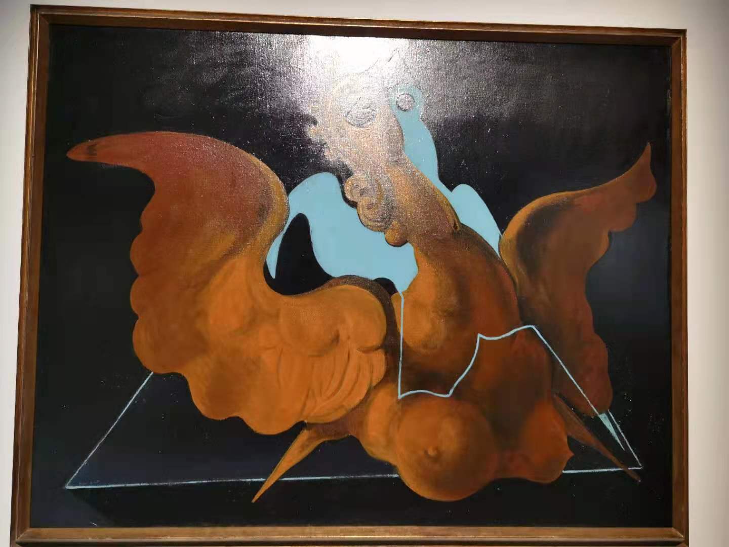 馬克斯‧恩斯特作品《奇美拉》。