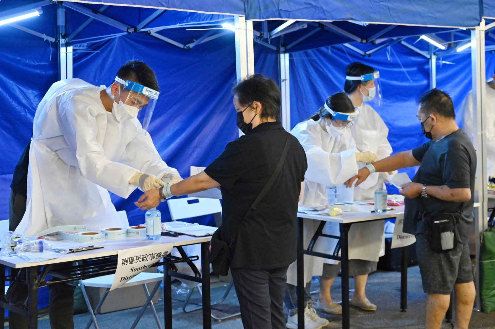 香港仔利港中心530人完成強檢無確診