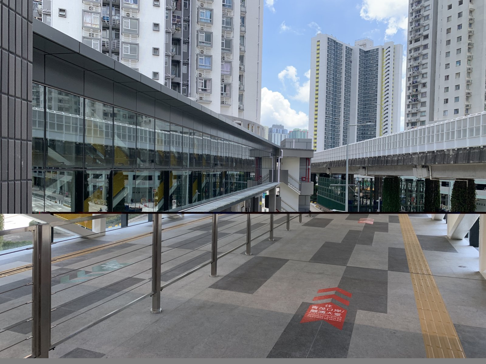 澳門青茂口岸配套設施基本完工（車玲玲攝 ）