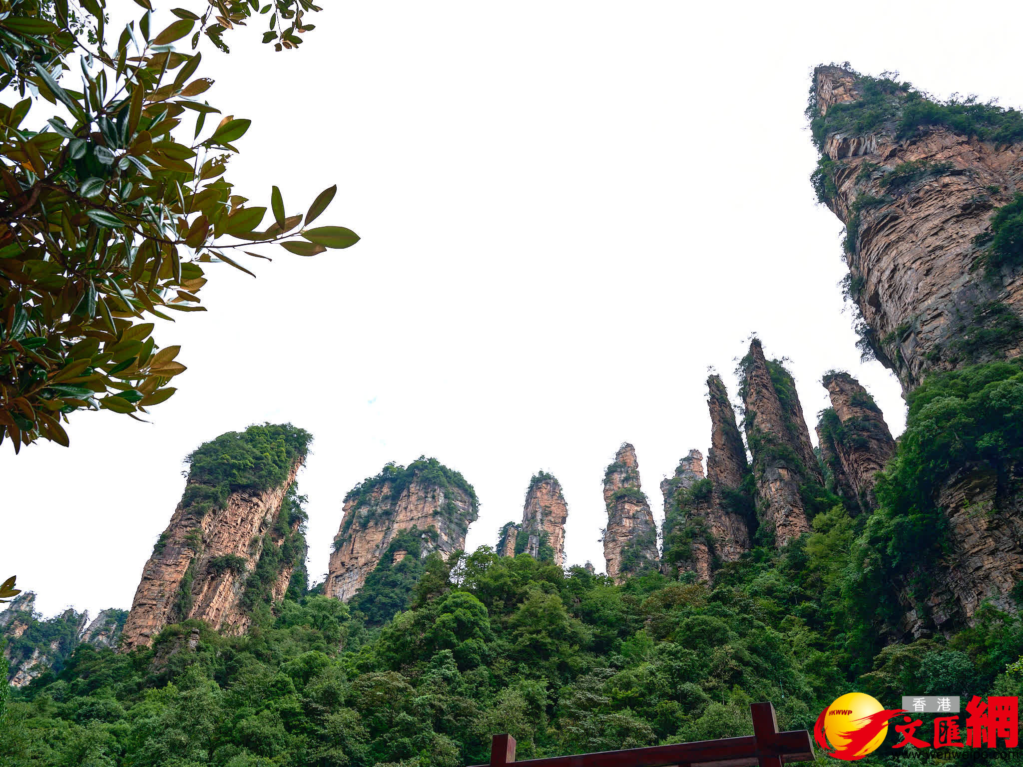 武陵源風光（記者 姚進 攝）