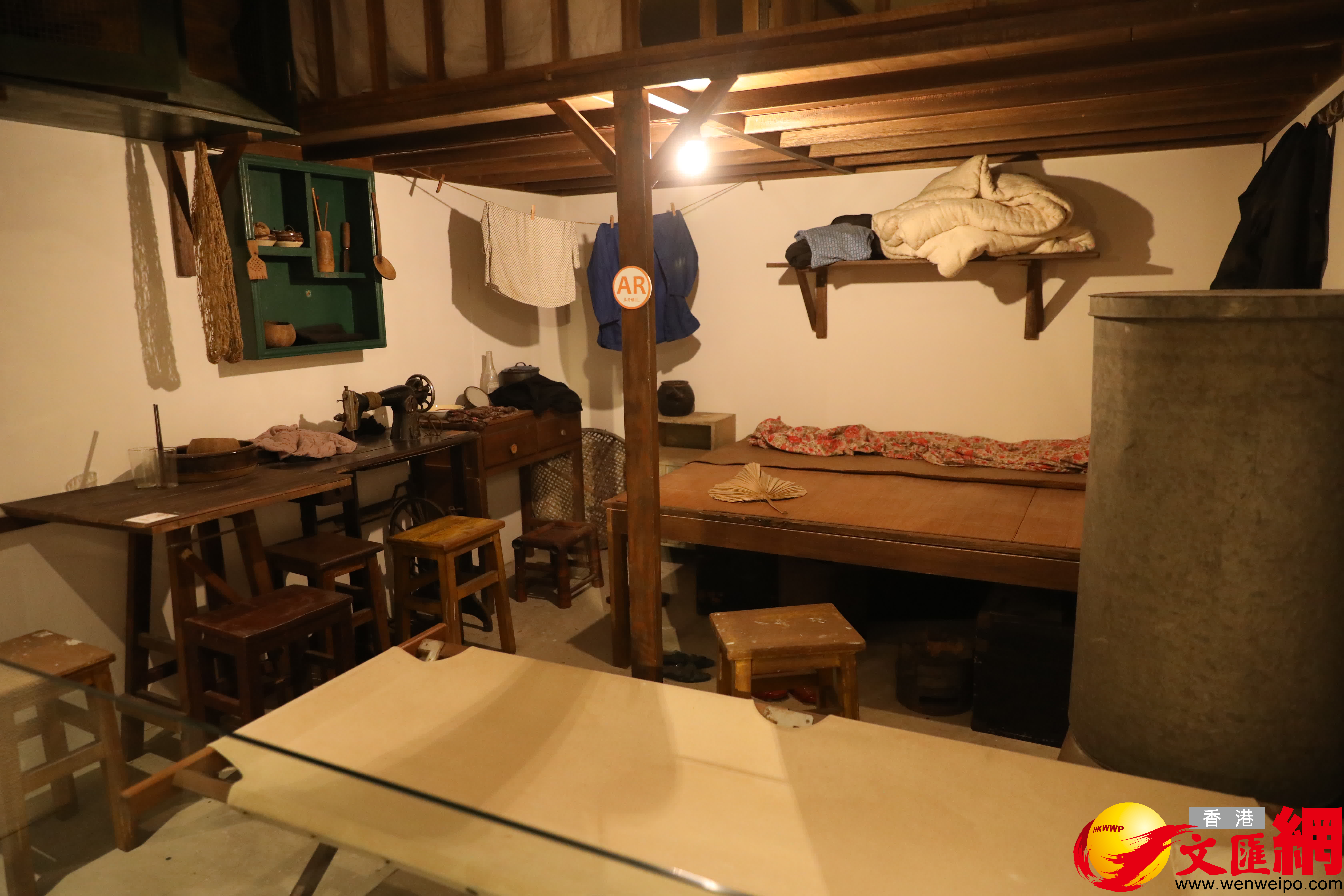 一樓展廳聚焦於居住環境。（大公文匯全媒體記者 李斯哲 攝）