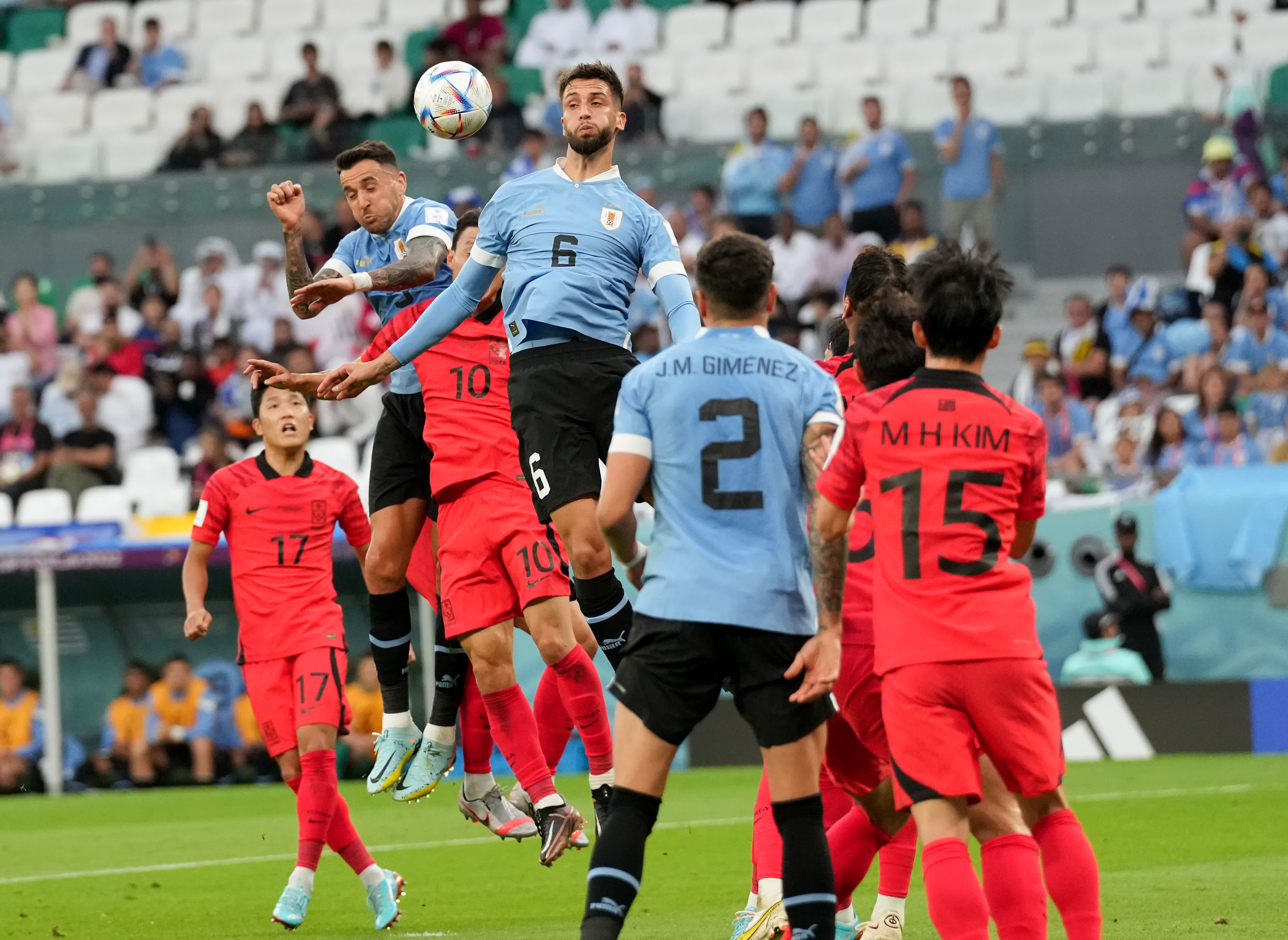 天下盃｜预料之外　韓國0比0戰平烏拉圭