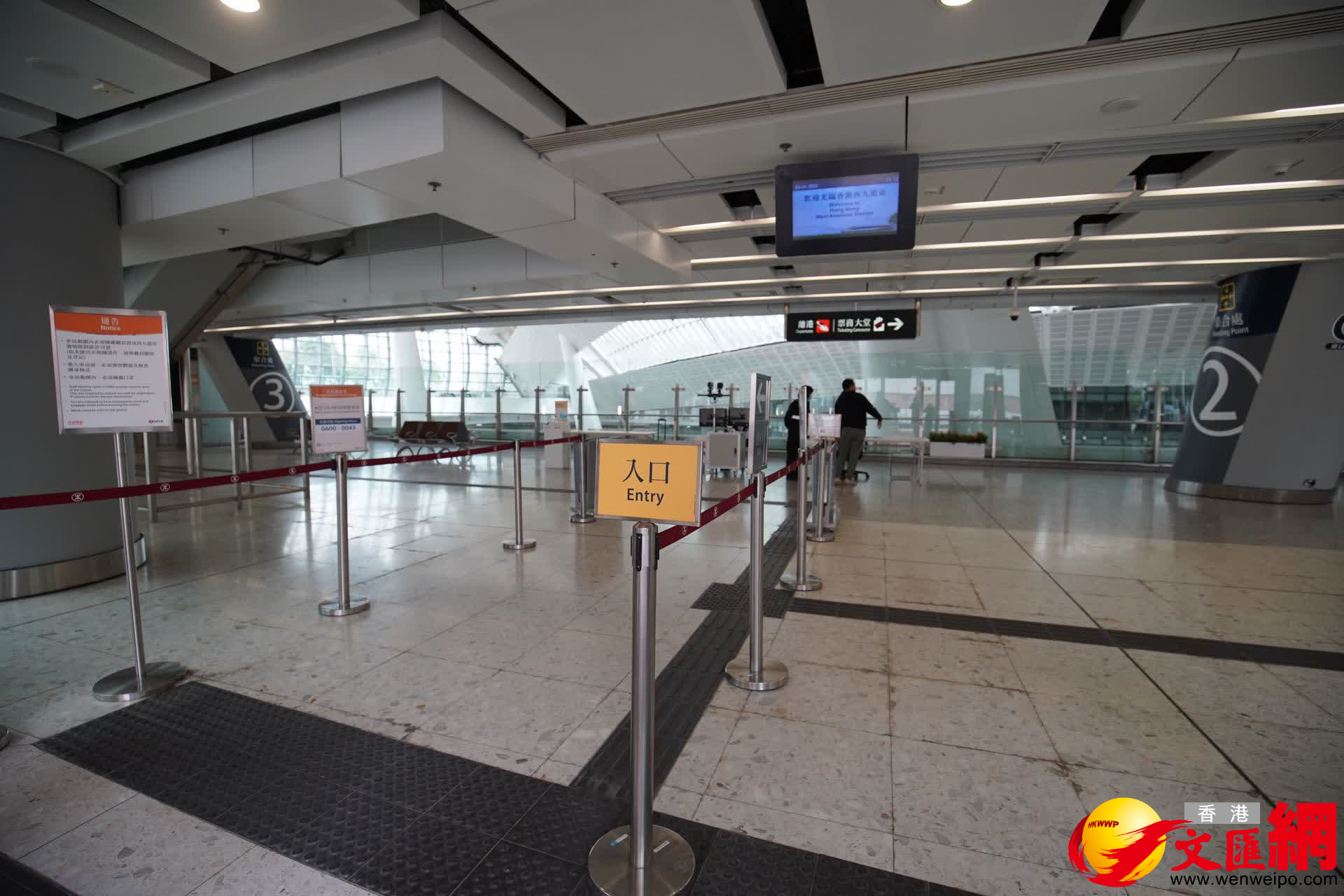站內設施已布置妥當。（大公文匯全媒體記者 麥鈞傑 攝）