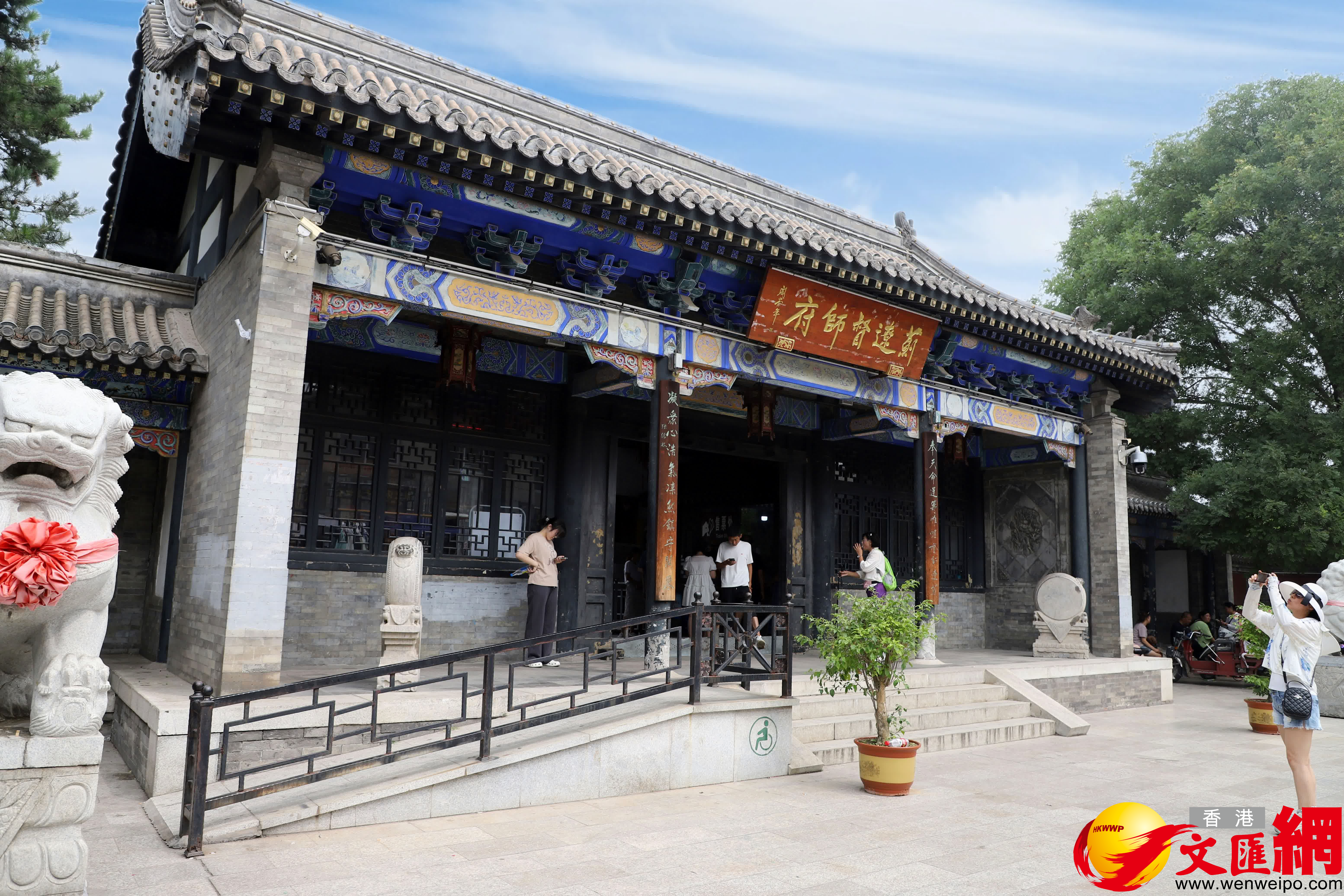 天啟二年(1622年)廣寧(今北鎮)陷落,兵部尚書、內閣大學士孫承宗督師薊遼,將薊遼督師府移至寧遠(今興城)衛城。(記者宋偉攝) 天啟二年(1622年)廣寧(今北鎮)陷落,兵部尚書、內閣大學士孫承宗督師薊遼,將薊遼督師府移至寧遠(今興城)衛城。(記者宋偉攝)