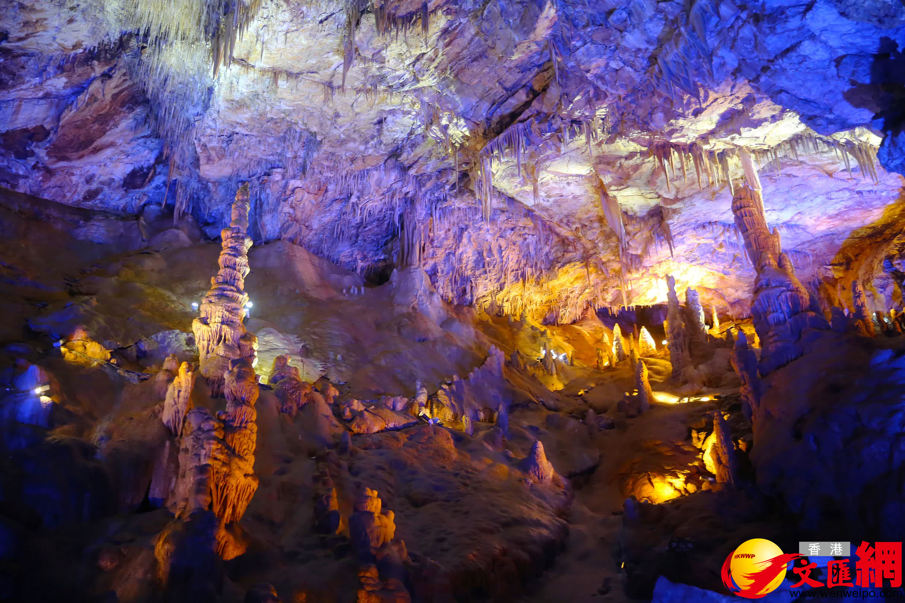 位於甘肅省隴南市的萬象洞有「華夏第一洞」的美譽。（記者郭濤攝）