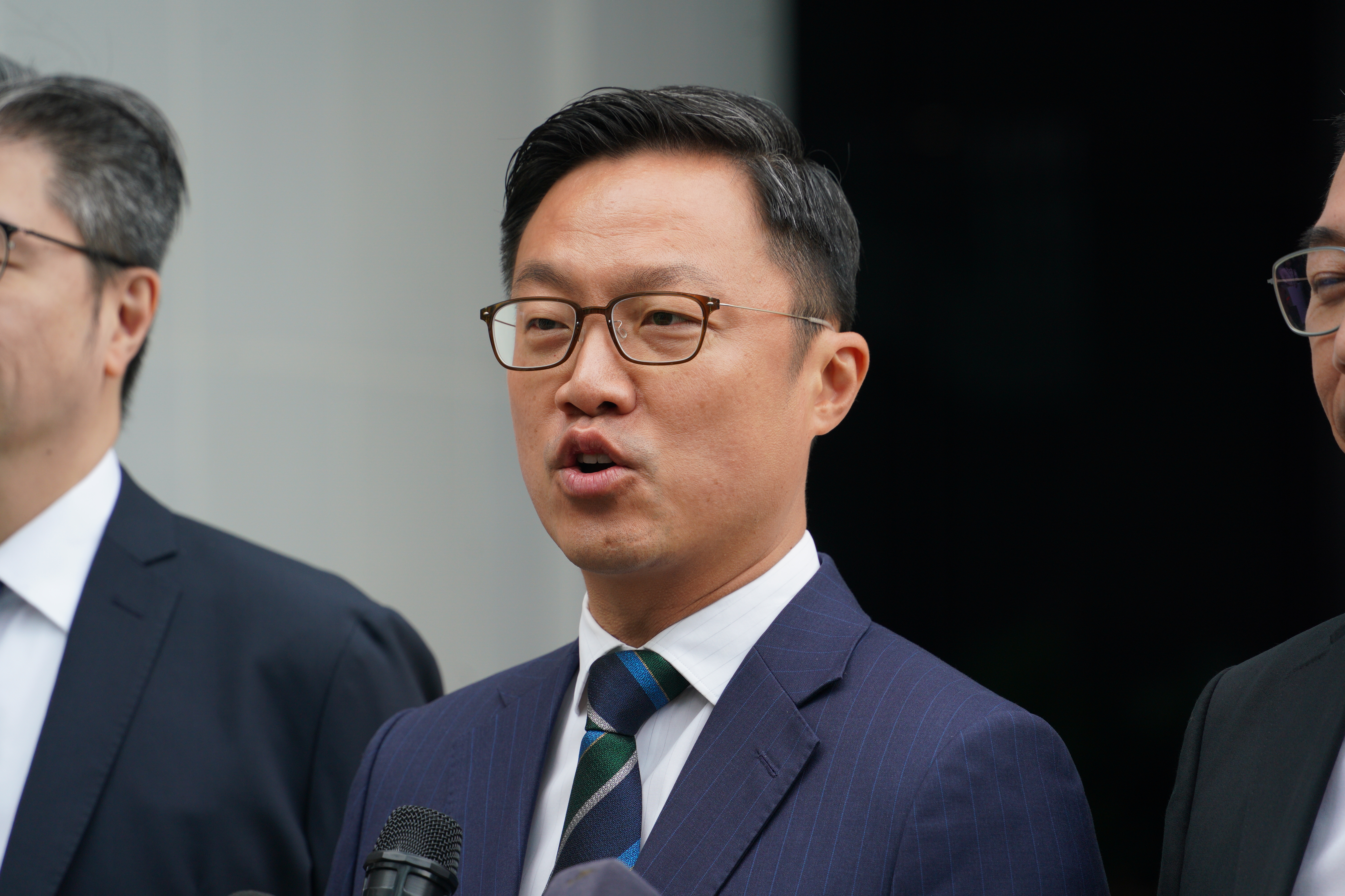 (有片)立法會選舉|自由黨5人出戰 邵家輝李鎮強爭連任 梁進接棒張宇人參選飲食界 - 圖影報道 - 香港文匯網