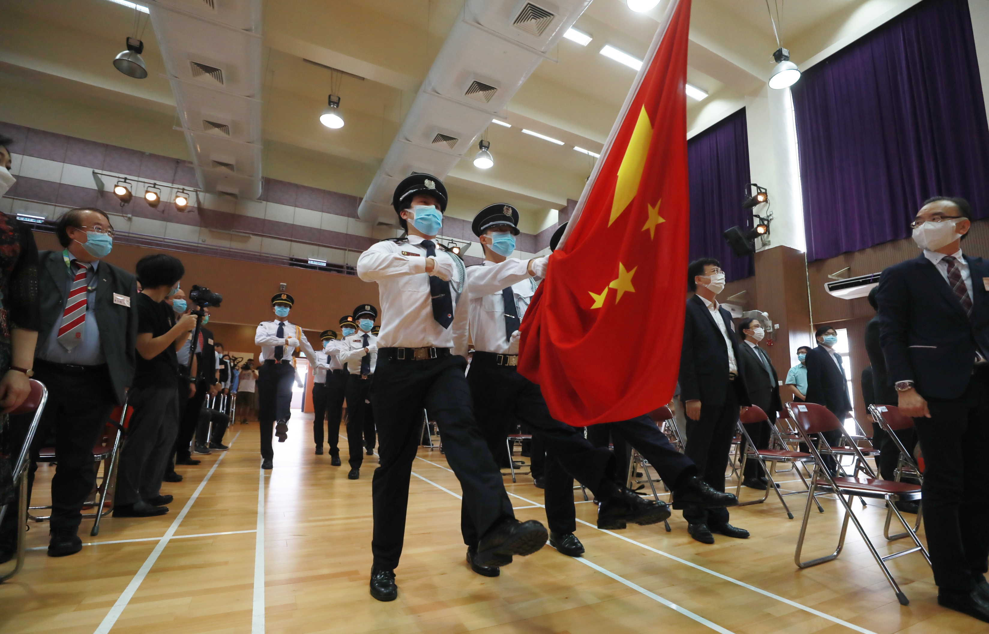 香港教育界慶祝祖國71周年華誕。