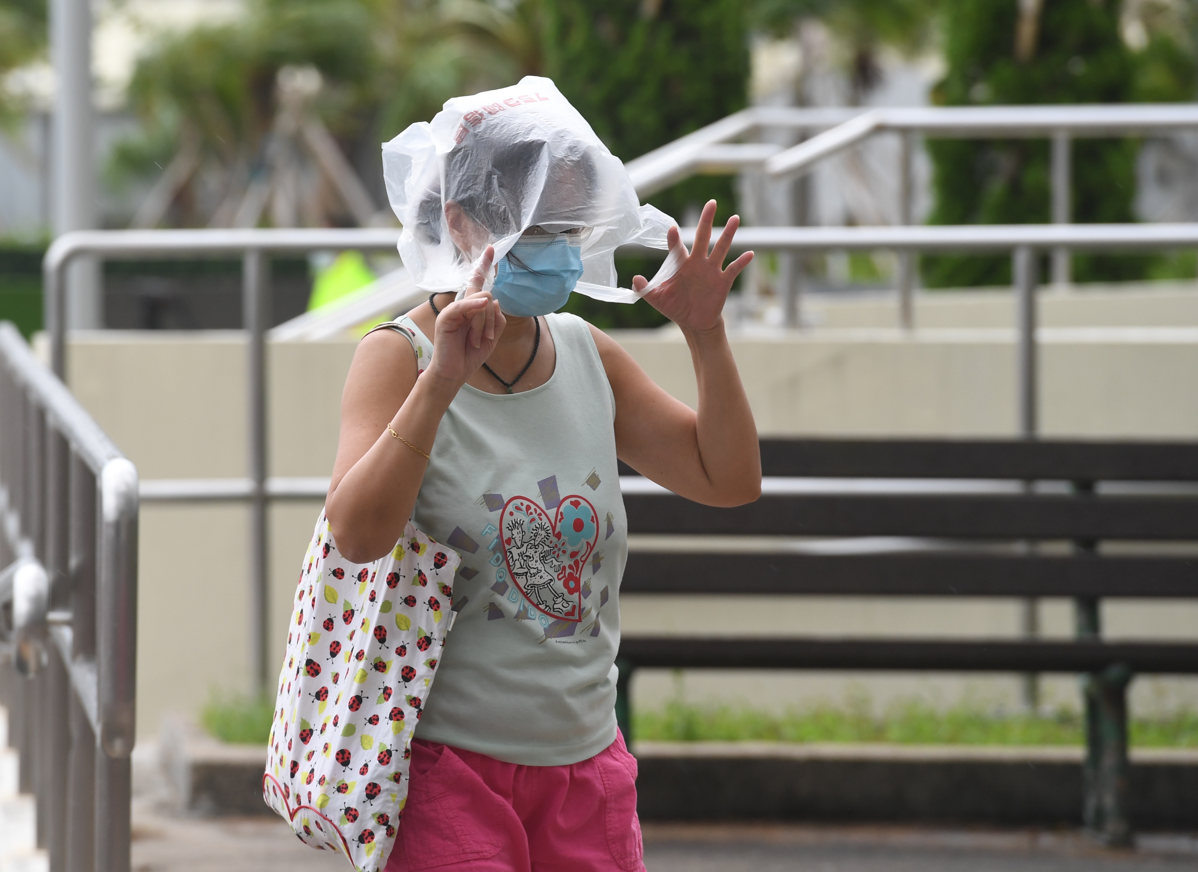 天文台在今日（13日）清晨5時40分發出8號東北烈風或暴風信號，預料颱風浪卡今早將在本港以南450公里掠過，移向海南島。

天文台表示，在熱帶風暴浪卡與東北季候風的共同影響下，本港離岸海域及高地正受烈風影響，香港南部地區風勢較大。（大公文匯全媒體記者攝）