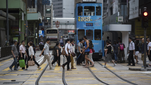 香港第3季經濟按年收縮3.4% 連續5季收縮 香港第3季經濟按年收縮3.4% 連續5季收縮