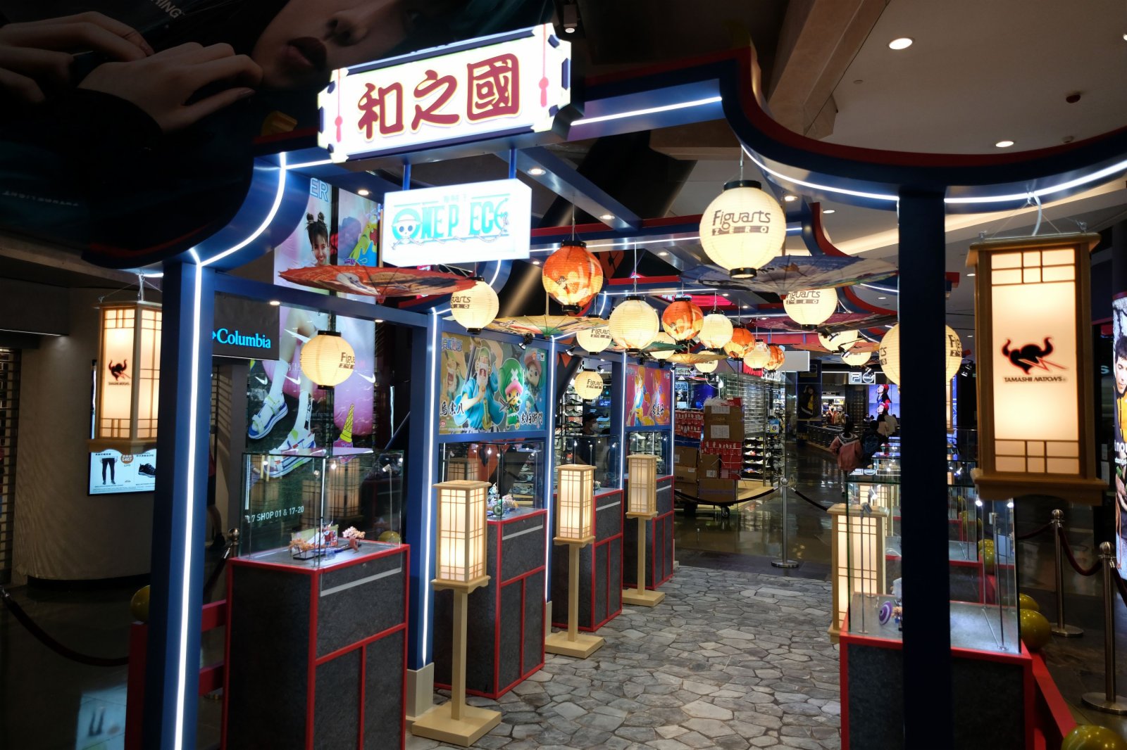 7樓則有《One Piece — 和之國篇》展覽,重現漫畫「和之國篇」場景。 7樓則有《One Piece — 和之國篇》展覽,重現漫畫「和之國篇」場景。