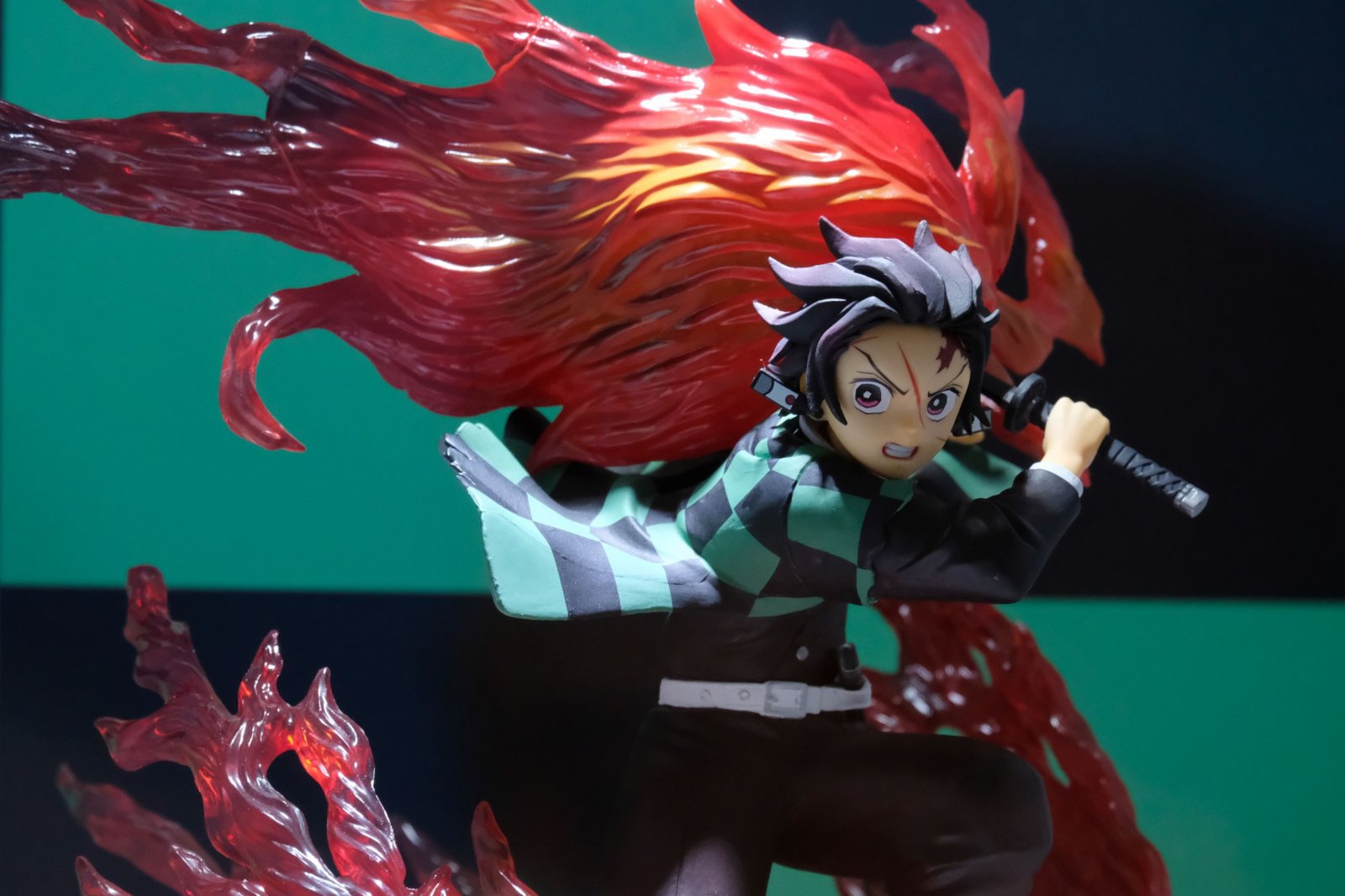 《鬼滅之刃》男主角炭治郎Figure。 《鬼滅之刃》男主角炭治郎Figure。