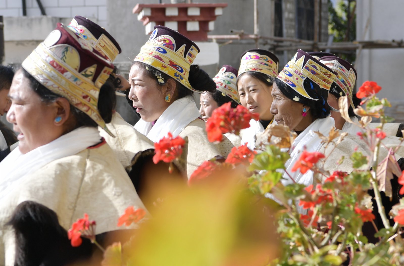 11月17日,西藏林芝市巴宜區巴吉村村民在歡度工布新年。(新華社)
11月17日,西藏林芝市巴宜區巴吉村村民在歡度工布新年。(新華社)