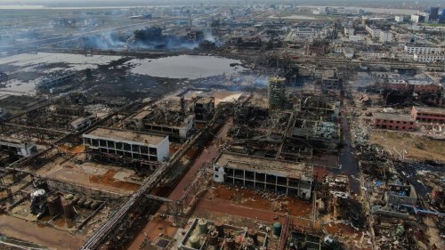 江蘇響水致78死爆炸案一審宣判:53人獲刑 江蘇響水致78死爆炸案一審宣判:53人獲刑