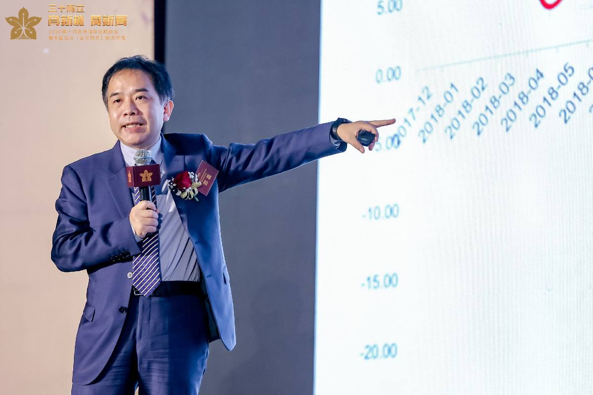 廣發證券首席經濟學家郭磊出席典禮並發表演講（現場圖片）