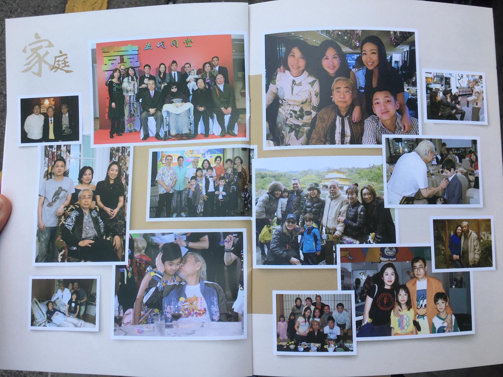 人稱「大少」的大名娛樂老闆林建名本月8日在養和醫院因淋巴癌病逝，終年84歲。林建名的喪禮今日（29日）於香港殯儀館舉行，大會製作了精美紀念冊，記載了這位「開心大少」的生前點滴。（大公文匯全媒體記者攝）