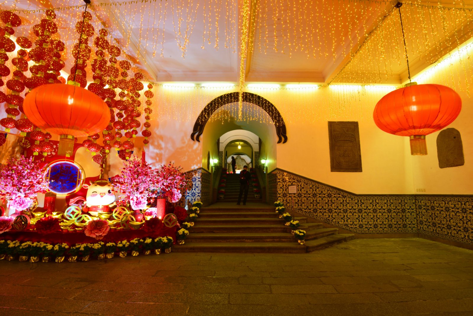 澳門新年燈飾(由新聞局提供)