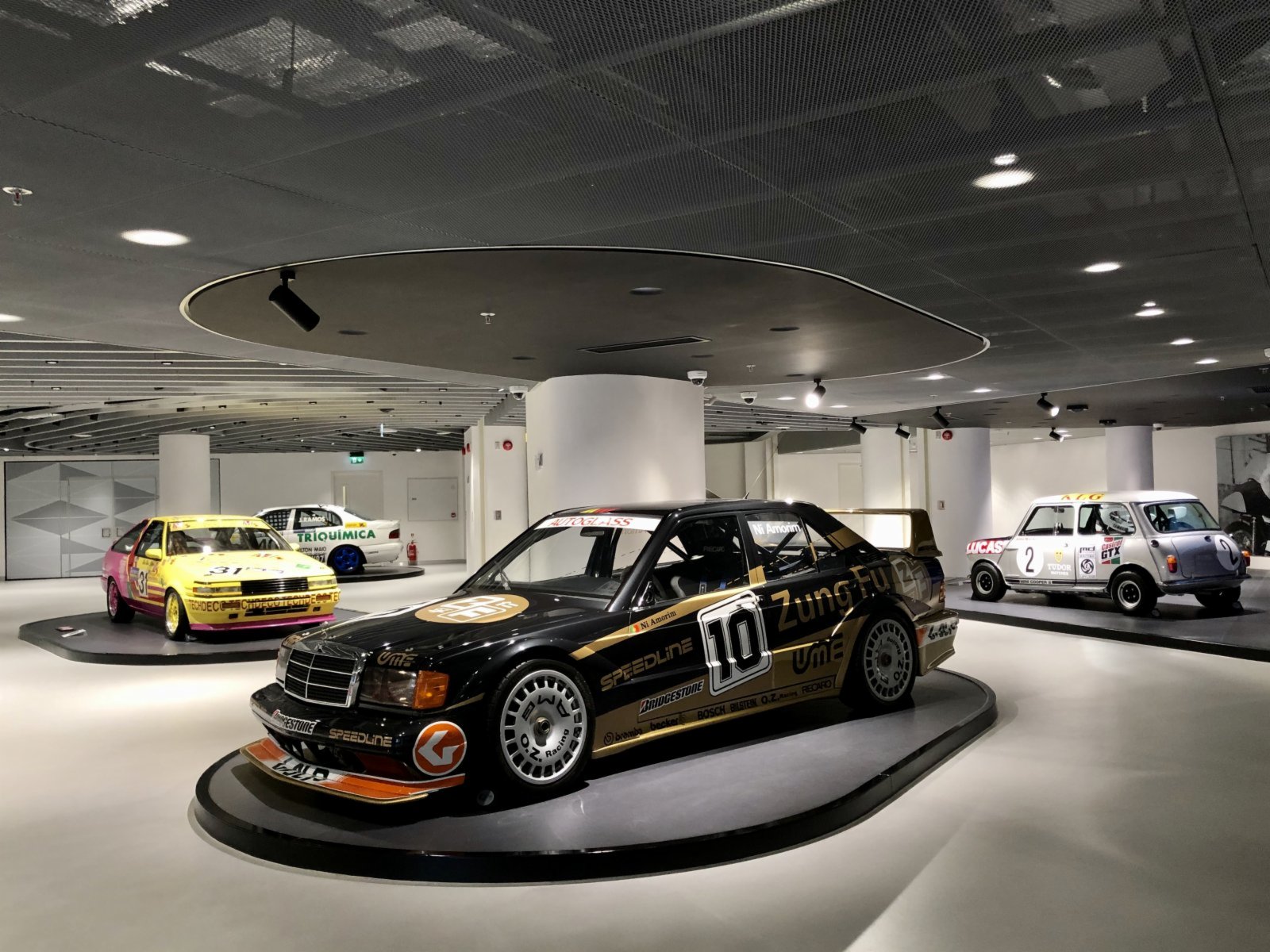 圖為澳門大賽車博物館場內情景（香港文匯網記者 孫銘澤 攝）