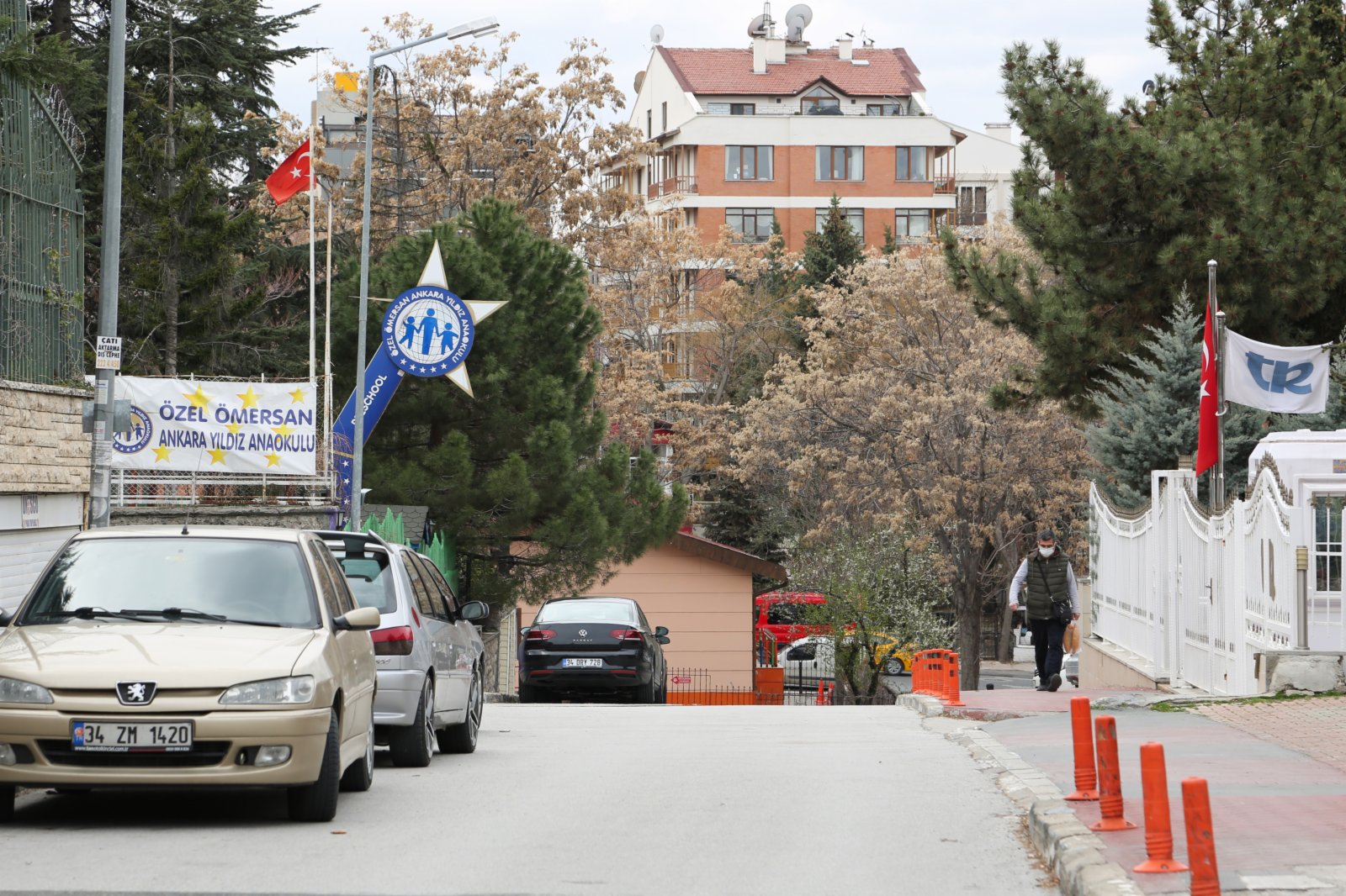 4月10日，「禁足令」下的土耳其安卡拉街上行人稀少。（新華社）
