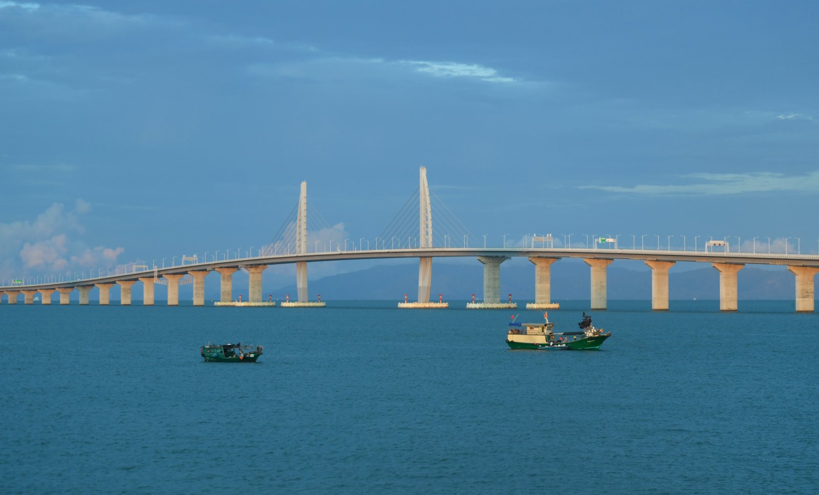 這是港珠澳大橋景色(2020年9月11日攝)。 這是港珠澳大橋景色(2020年9月11日攝)。