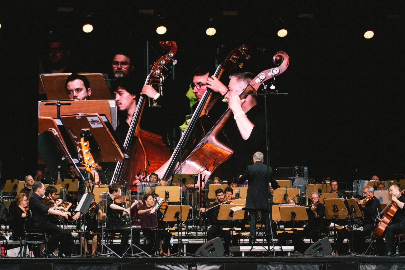 6月19日，來自波恩貝多芬交響樂團的音樂家在德國波恩的一場音樂會上為觀眾帶來表演。（新華社）
