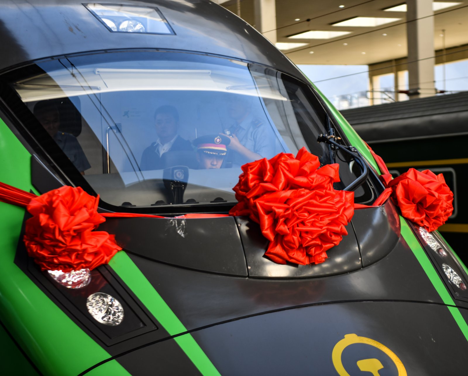 復興號高原內電雙源動車組（新華社）