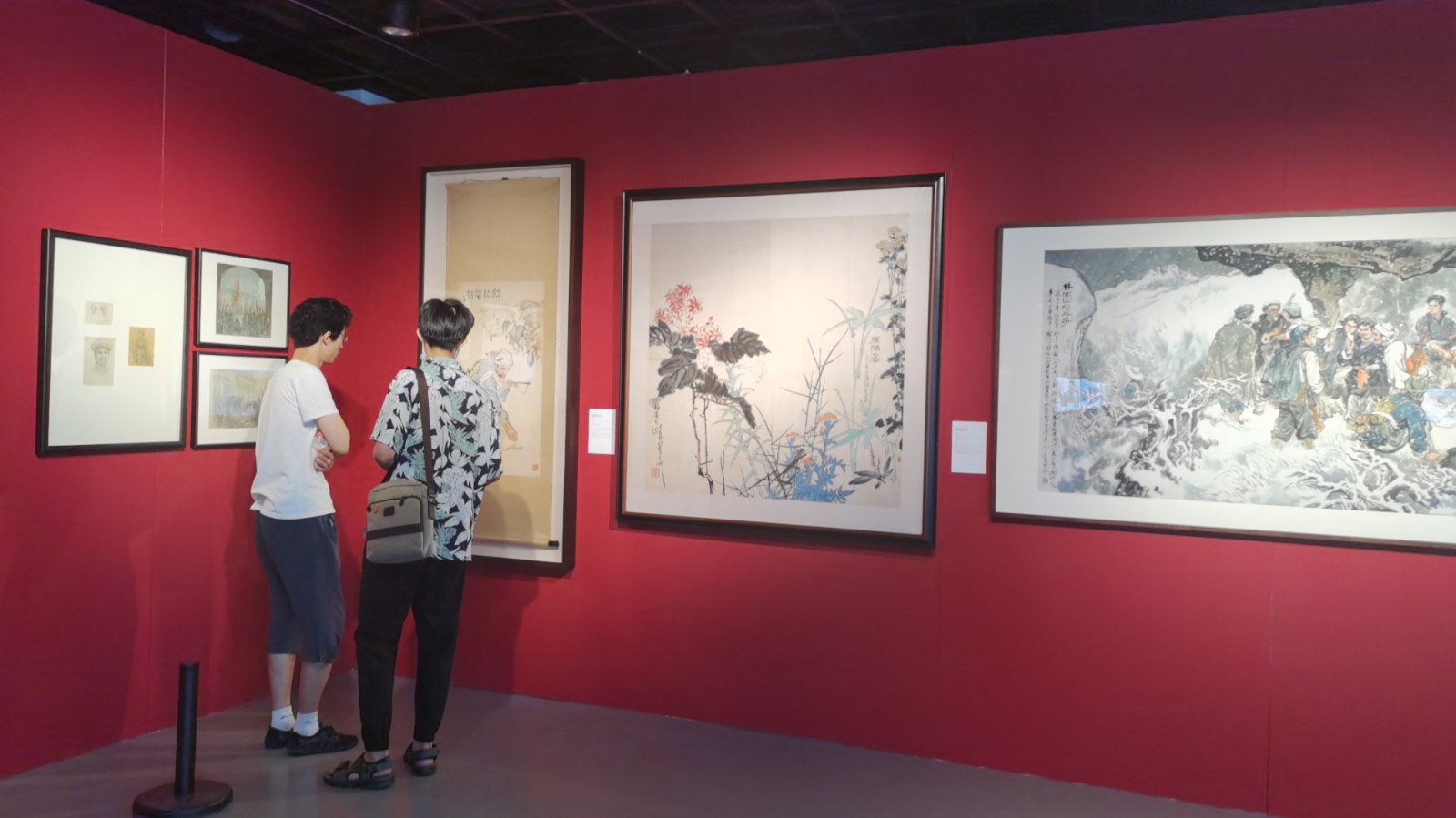「藝苑星火 百年芳華」展啟幕　獻禮建黨百年 - 兩岸 - Vimarsana News