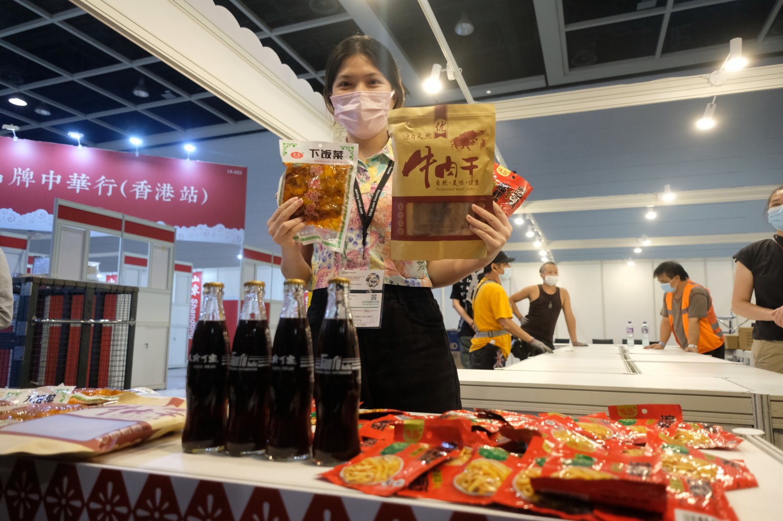 美食博覽2021預覽(大公文匯全媒體記者麥鈞傑攝) 美食博覽2021預覽(大公文匯全媒體記者麥鈞傑攝)