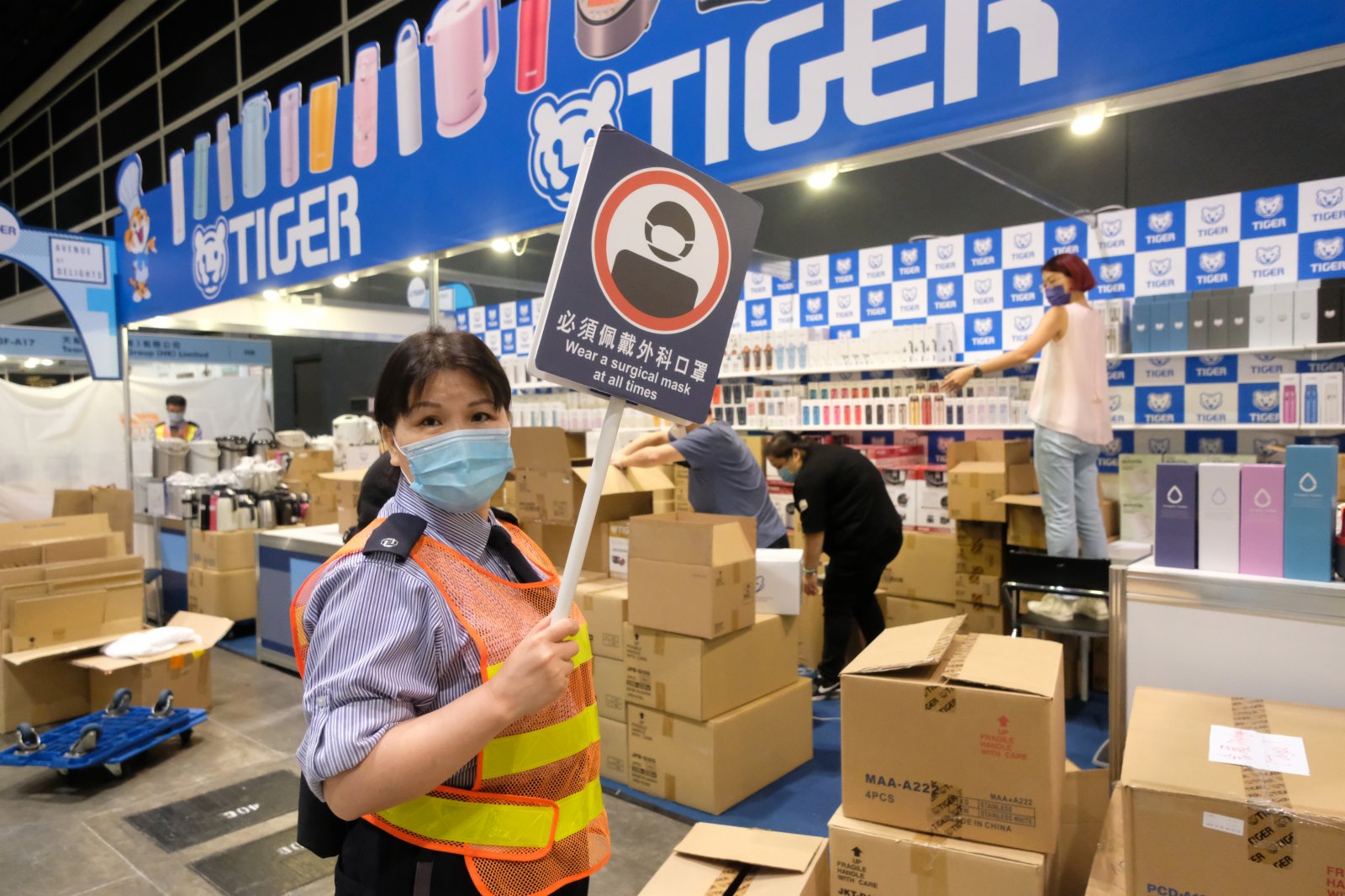 美食博覽2021預覽(大公文匯全媒體記者麥鈞傑攝) 美食博覽2021預覽(大公文匯全媒體記者麥鈞傑攝)