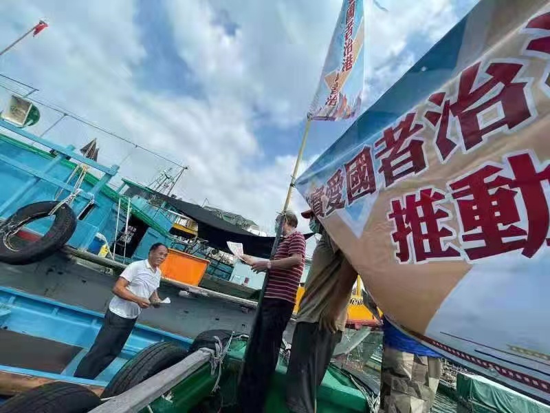漁農界選委聽取市民意見。 漁農界選委聽取市民意見。