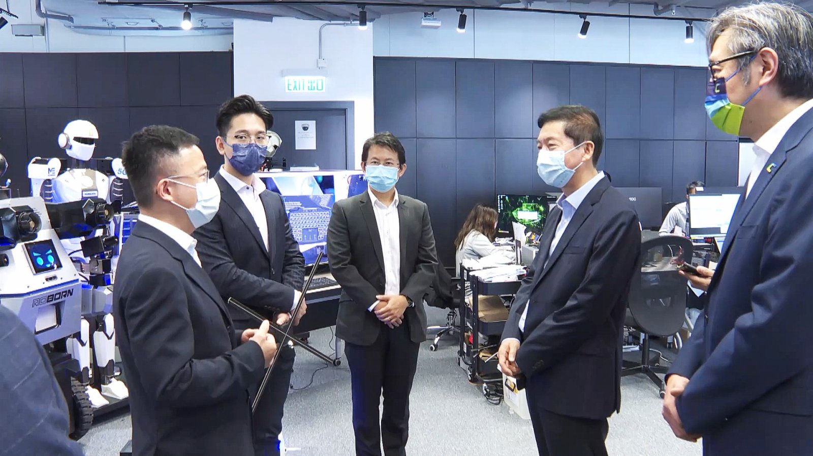 駱惠寧到訪數碼港 任景信:對青年科創有莫大鼓勵 - 香港 - 香港文匯網