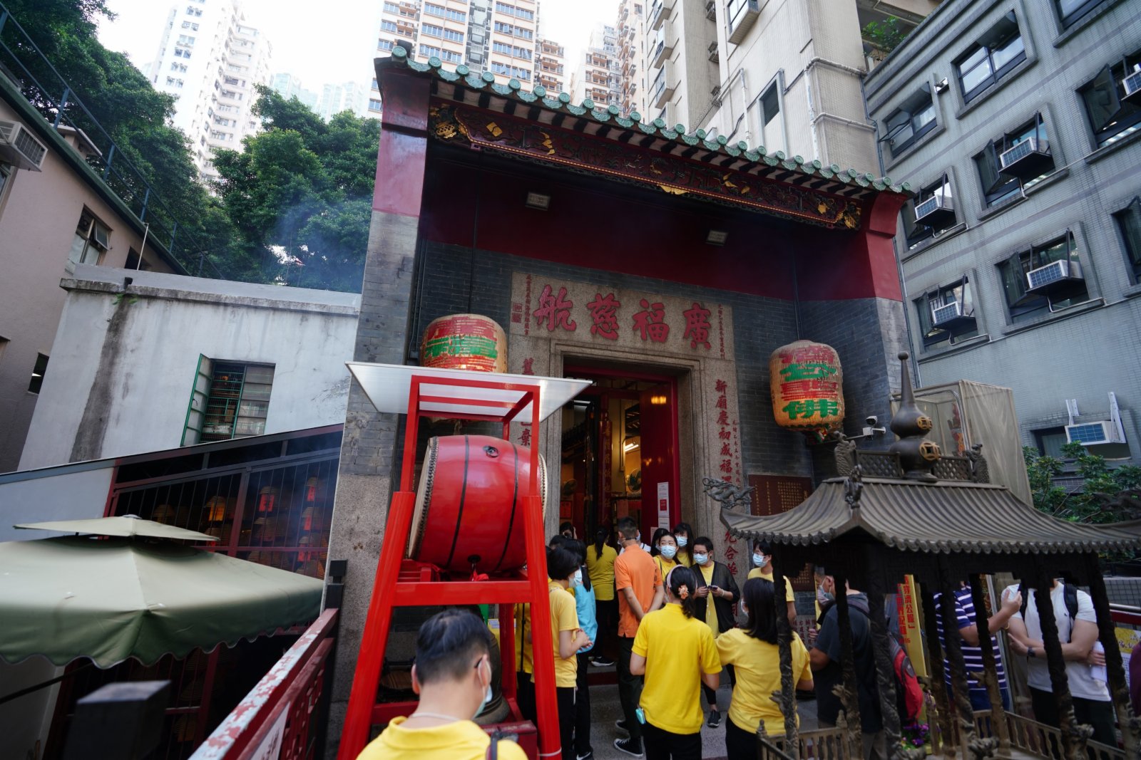 11月21日，「濟公信俗與濟公文化展覽」在位於香港上環的「濟公廟」（廣福義祠）開幕。