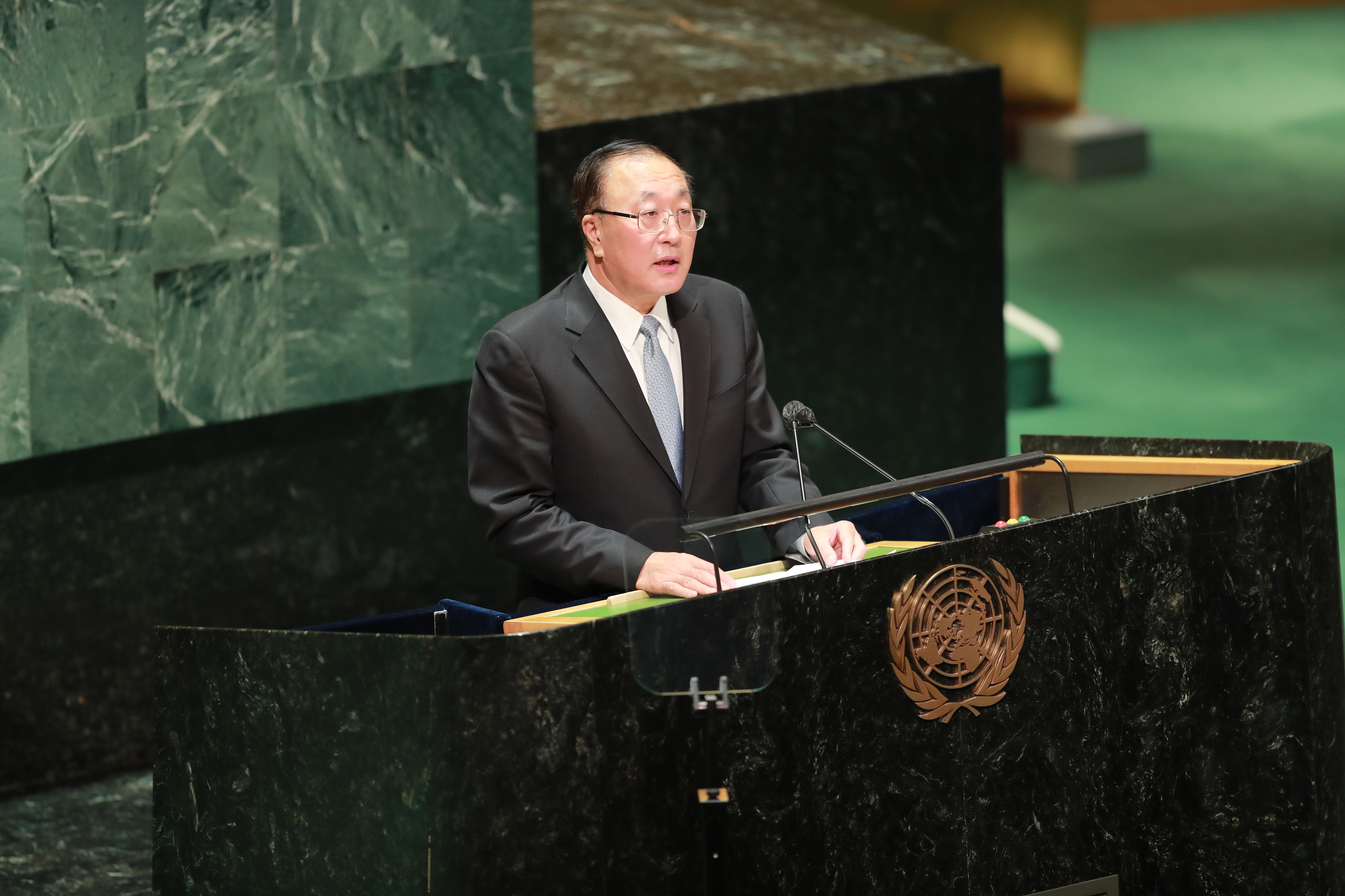 中國擔任聯合國安理會8月輪值主席