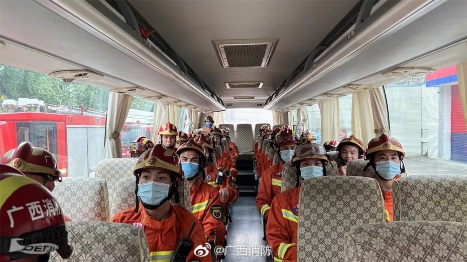 圖片來源：廣西消防微博