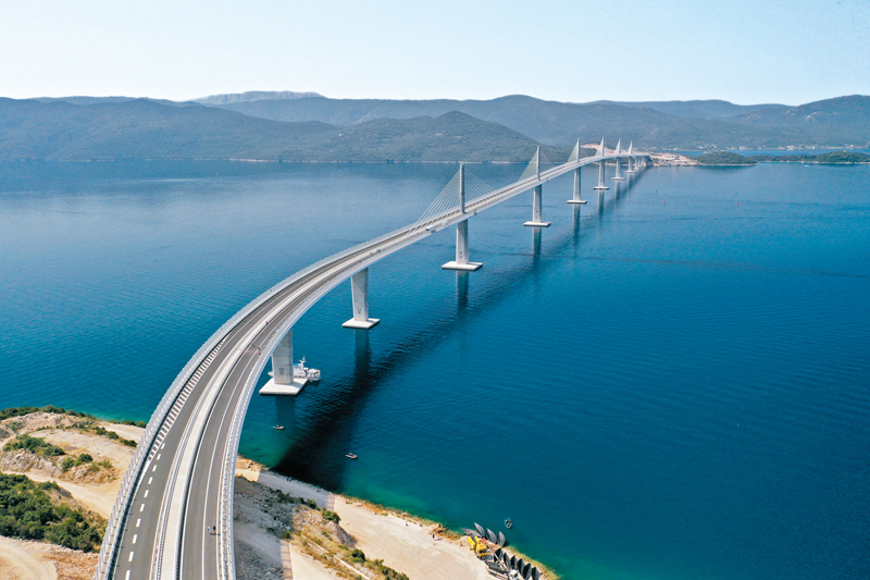 克羅地亞大橋通車　成「一帶一起」標誌性項目