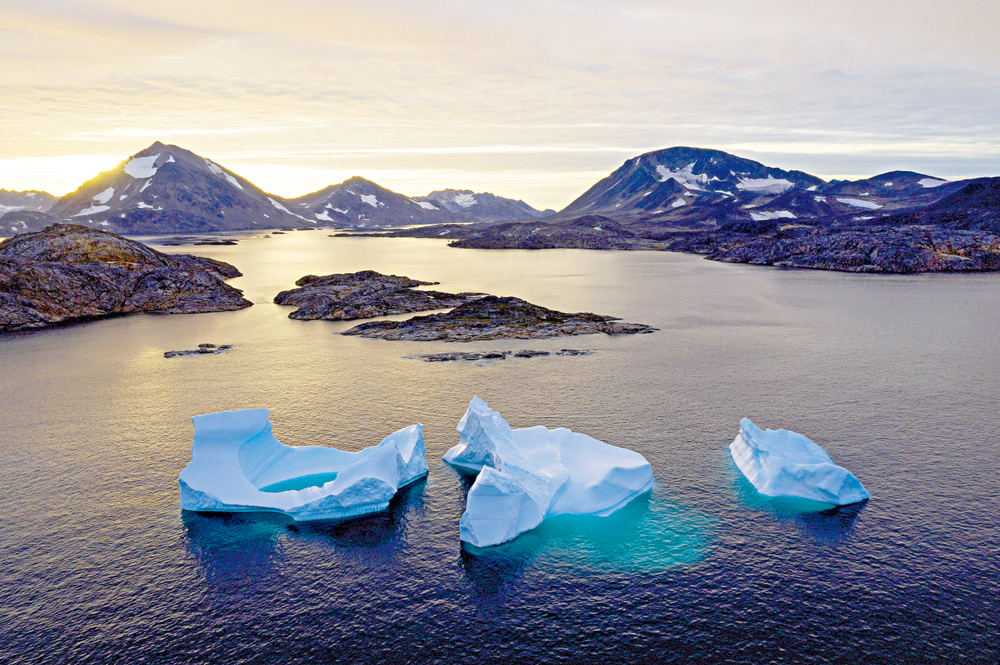 格陵蘭冰蓋勢消融　海平面恐回升27厘米
