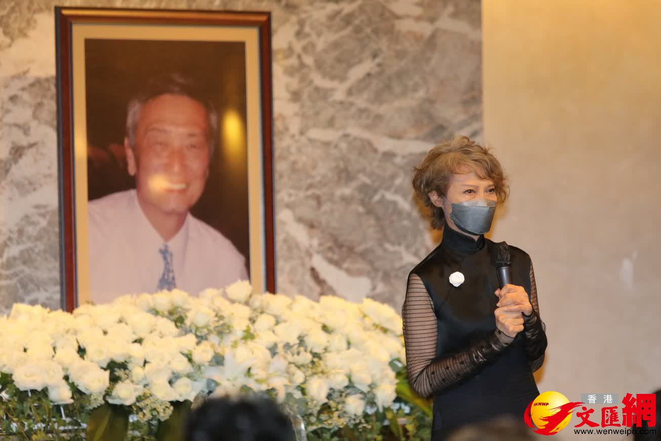 張正甫先生追思會現場。(香港文匯報記者萬霜靈 攝) 張正甫先生追思會現場。(香港文匯報記者萬霜靈 攝)