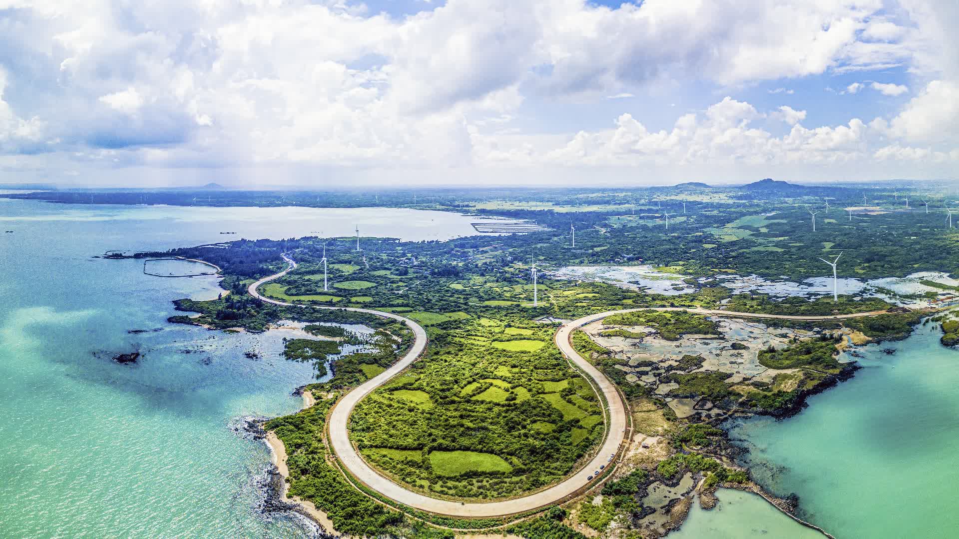 海南環島旅遊公路儋州段現雛形 - 神州 - 香港文匯網