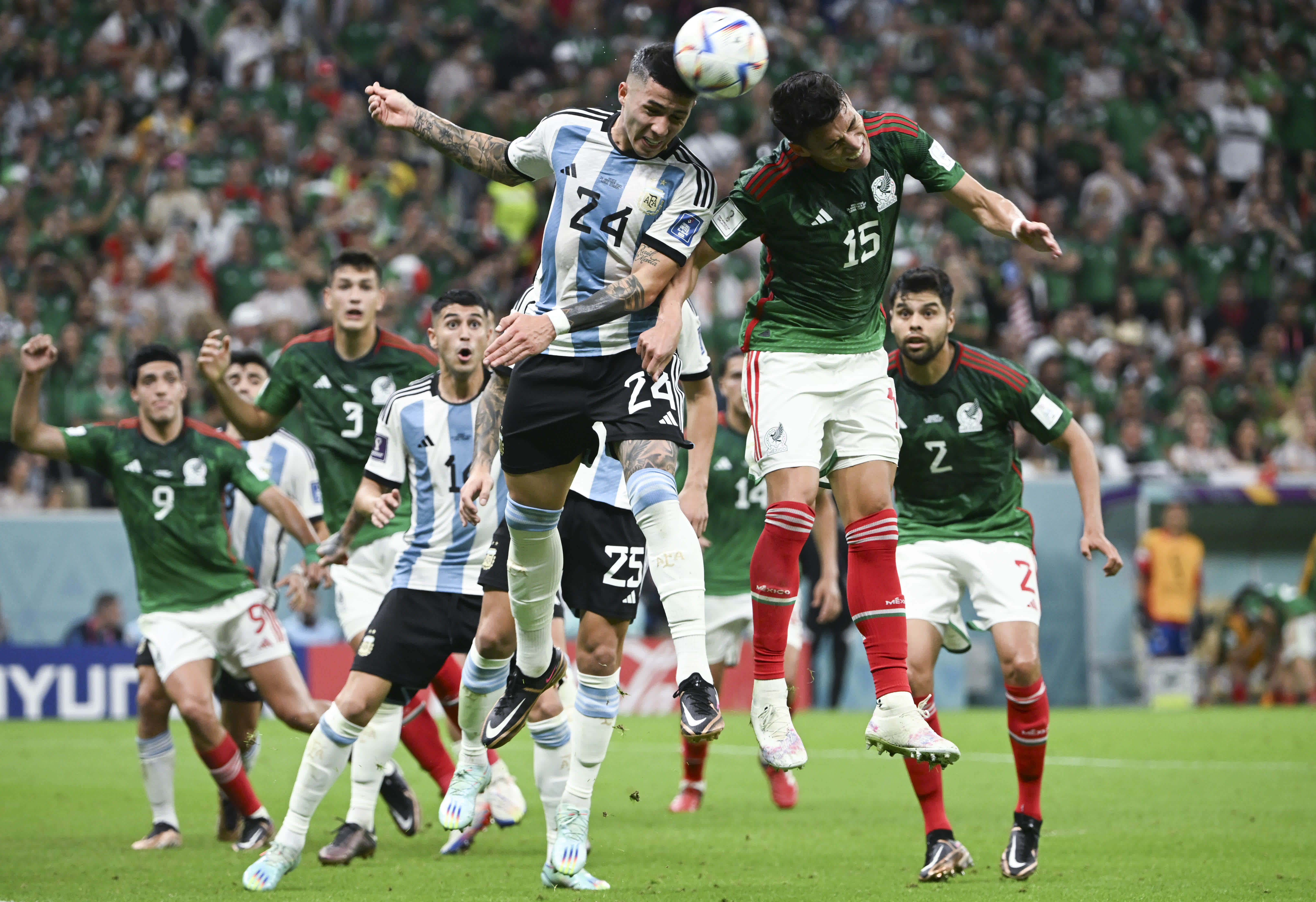 美斯天下盃破門　阿根廷2比0墨西哥