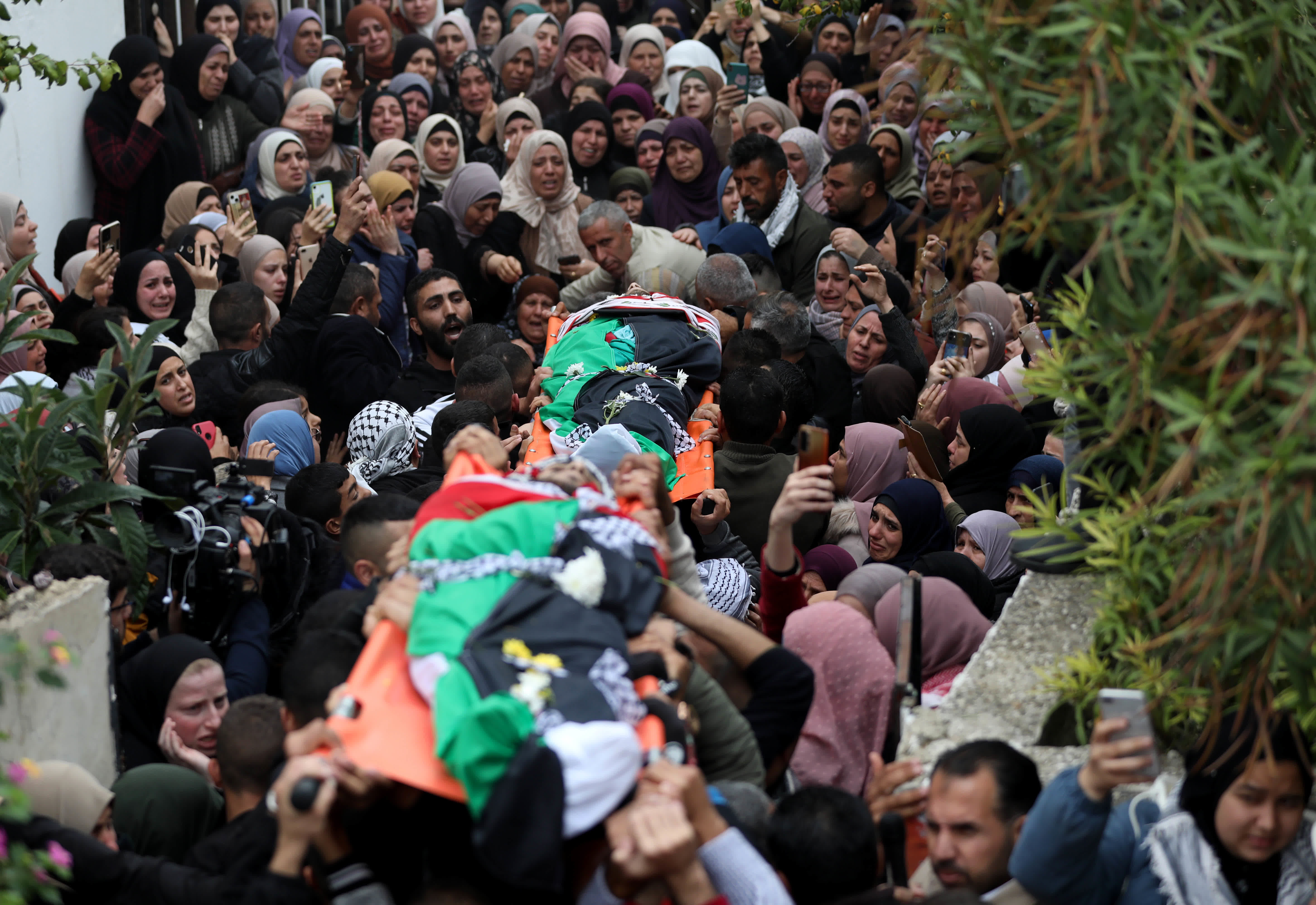 以軍在約旦河西岸打去世3名巴勒斯坦人
